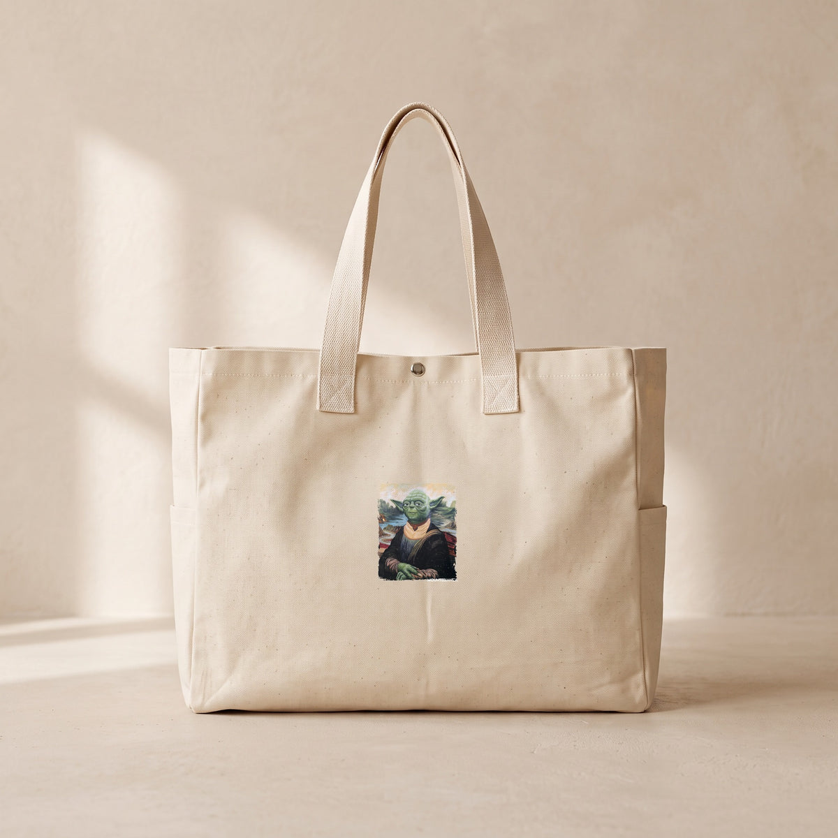 Signor Yoda - Çıtçıtlı Tote Bag