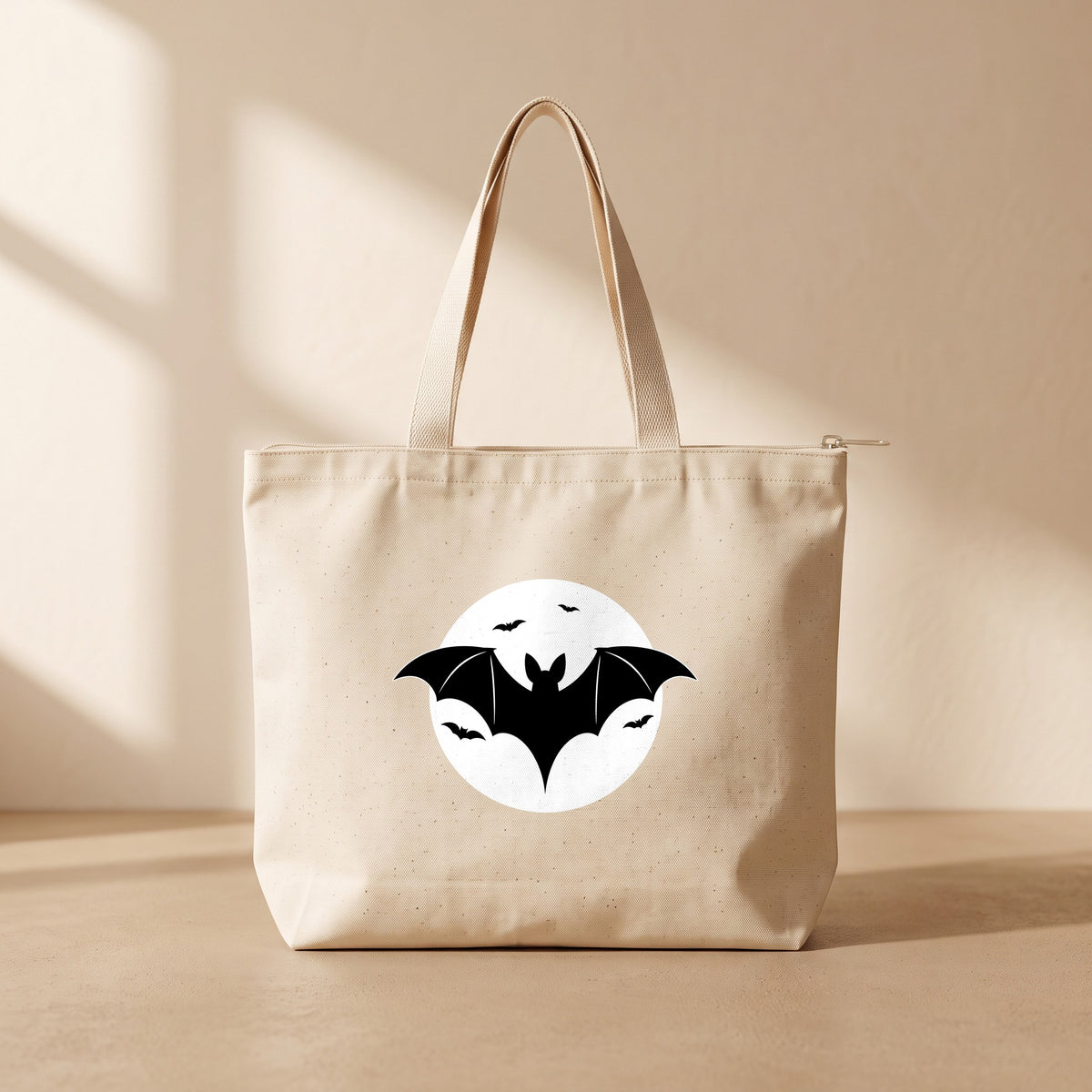 Silentera - Fermuarlı Tote Bag