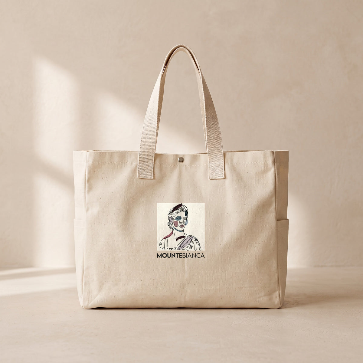 Sitilize - Çıtçıtlı Tote Bag