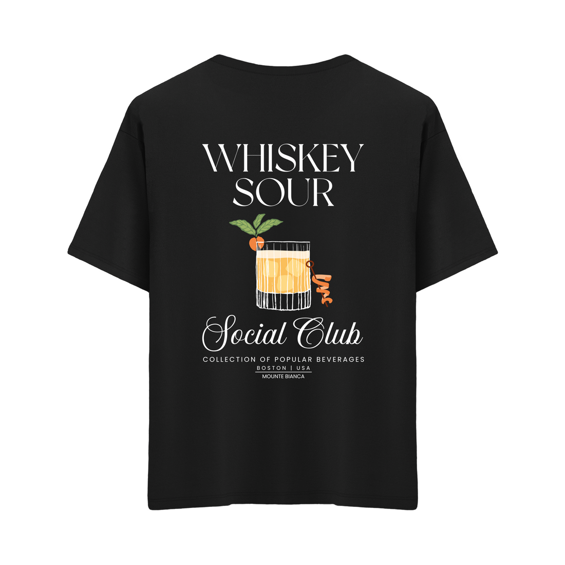 Whiskey Sour - Oversize T-shirt