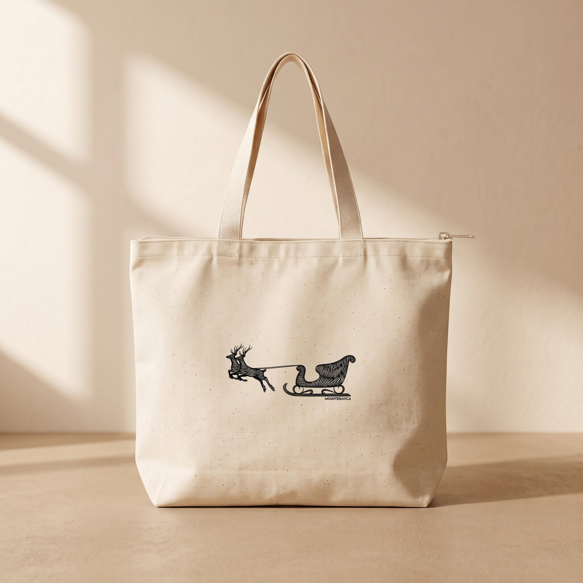 Slitta - Fermuarlı Tote Bag