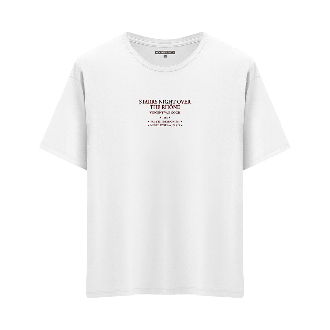 Starry Night Over the Rhône - Oversize T-shirt