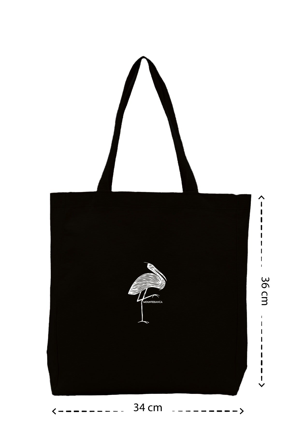 Stork - Kanvas Çanta - Siyah