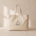Triangle - Çıtçıtlı Tote Bag