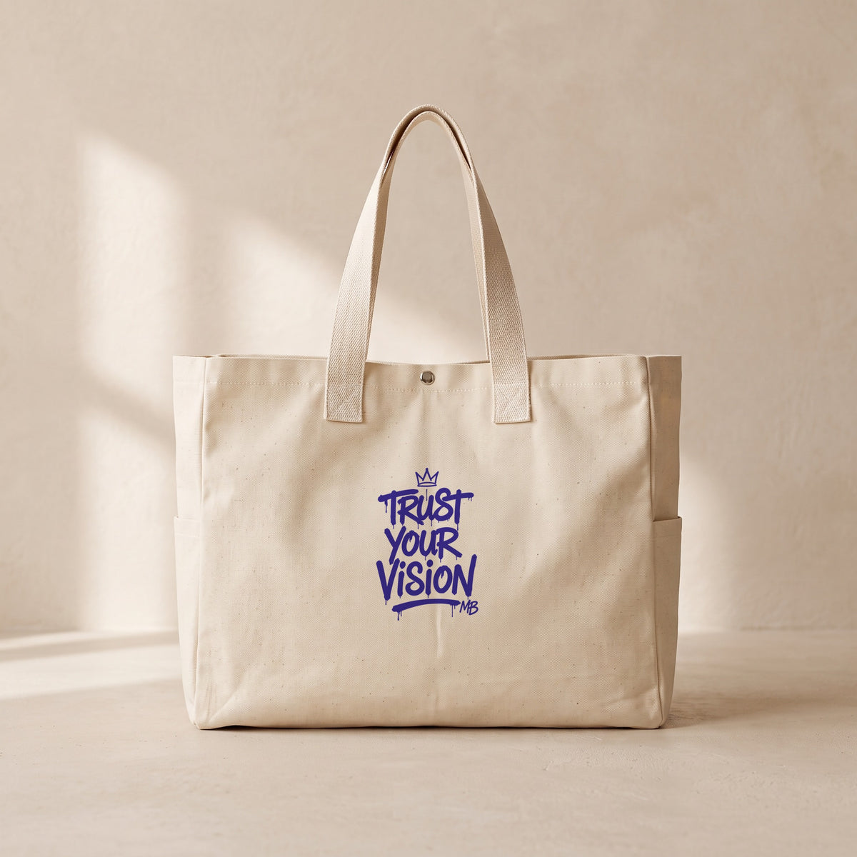 Trust Your Vision - Çıtçıtlı Tote Bag
