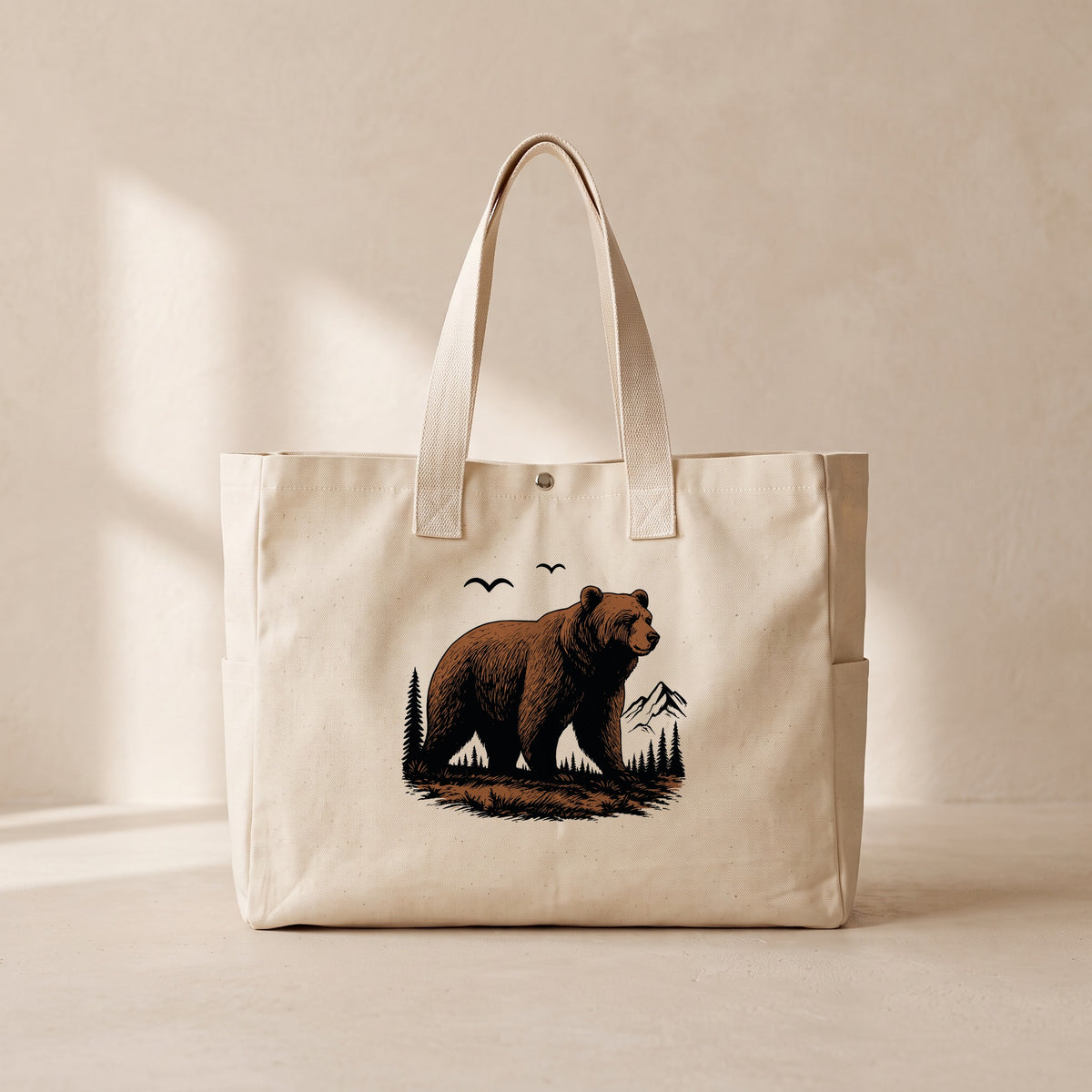 Wildborn - Çıtçıtlı Tote Bag